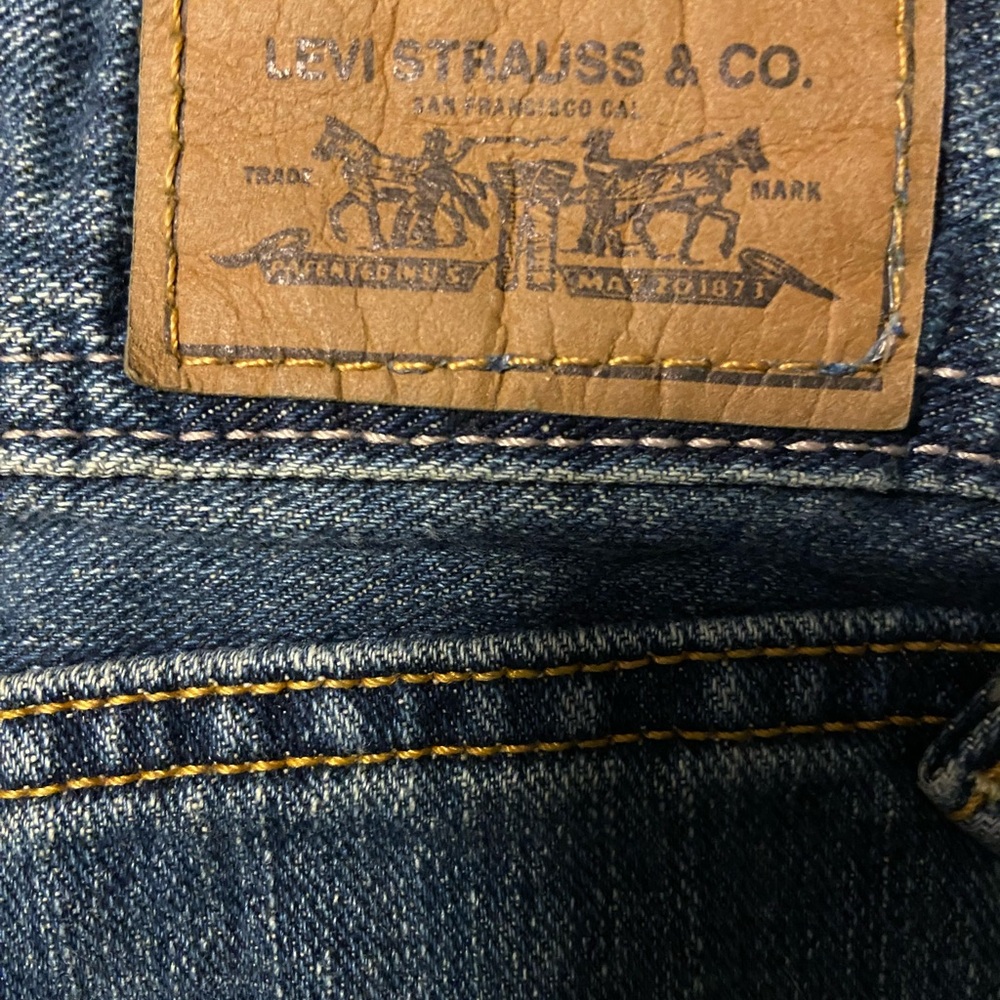 Levi's Blue Denim Maxi Skirt - Picture 4 of 5